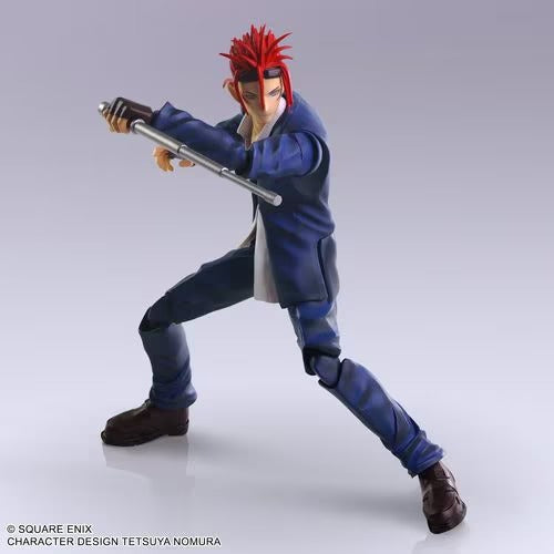 SQUARE ENIX Final Fantasy VII BRING ARTS Reno Action Figure From JAPAN