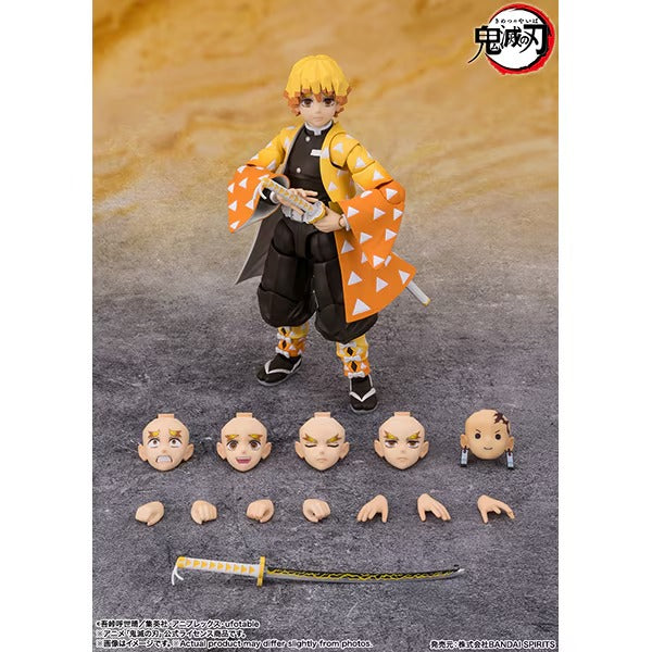 Bandai S.H.Figuarts Zenitsu Agatsuma Demon Slayer: Kimetsu no Yaiba from Japan