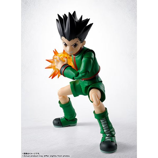 BANDAI SPIRITS S.H.Figuarts Gon Freecss Figure HUNTER × HUNTER from Japan
