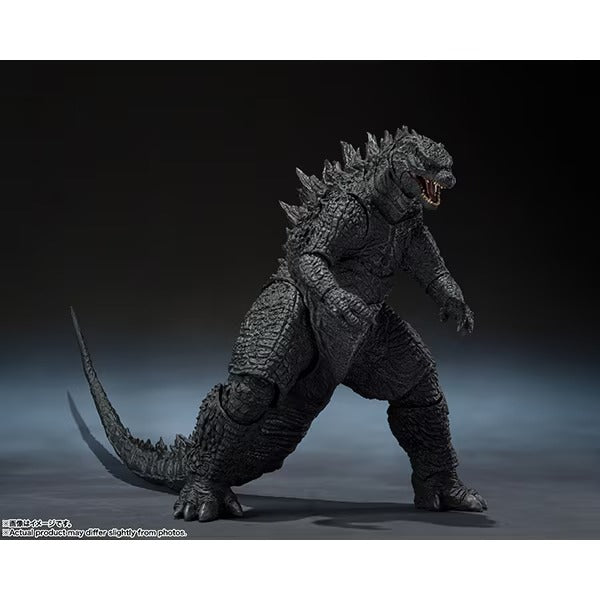 Bandai Spirits SH MonsterArts Godzilla 2014 Movie Graphic Plus Figure from Japan