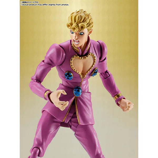 S.H.Figuarts JoJo's Bizarre Adventure Golden Wind Giorno Giovanna Action Figure Oct 2026 from Japan