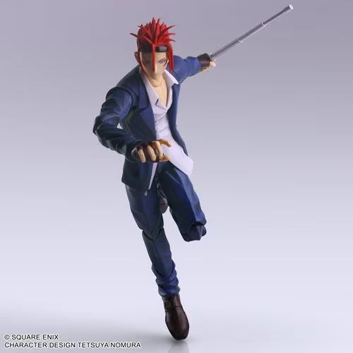 SQUARE ENIX Final Fantasy VII BRING ARTS Reno Action Figure From JAPAN