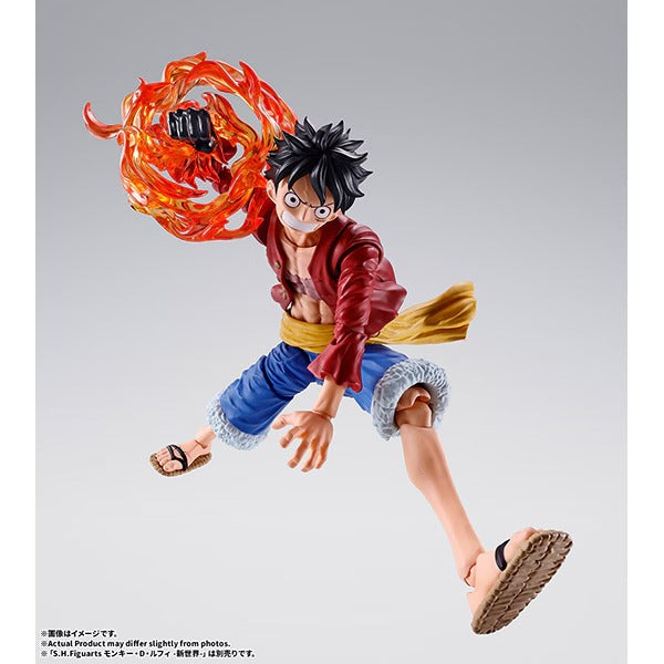 S.H.Figuarts ONE PIECE Monkey D. Luffy -New World- Optional Parts Set Bandai Apr 2027 Pre-Order