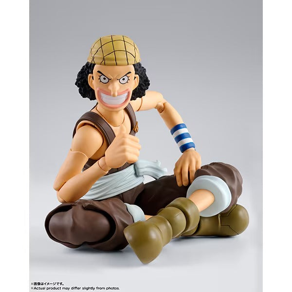 Bandai Spirits S.H.Figuarts ONE PIECE Usopp Dawn of Adventure Action Figure December 2025 from Japan