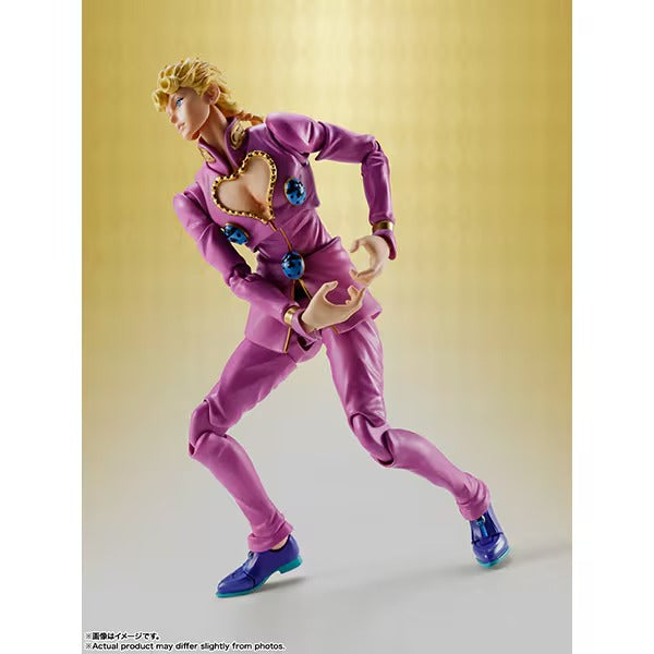 S.H.Figuarts JoJo's Bizarre Adventure Golden Wind Giorno Giovanna Action Figure Oct 2026 from Japan