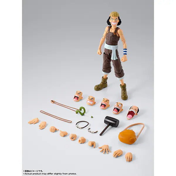 Bandai Spirits S.H.Figuarts ONE PIECE Usopp Dawn of Adventure Action Figure December 2025 from Japan