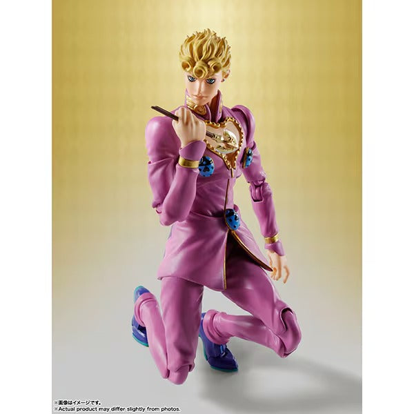 S.H.Figuarts JoJo's Bizarre Adventure Golden Wind Giorno Giovanna Action Figure Oct 2026 from Japan