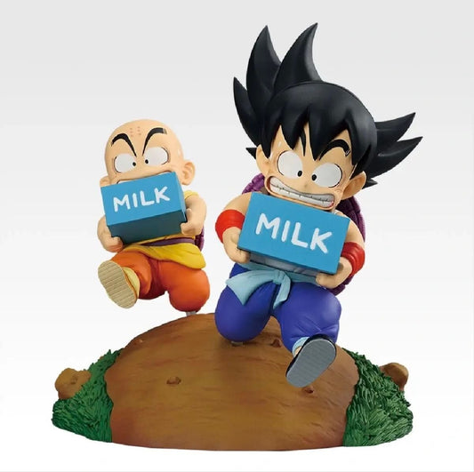 Ichiban Kuji Dragon Ball Prize A Goku & Krillin Milk Delivery Figure