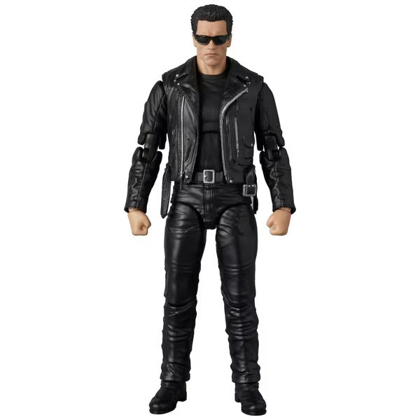 MEDICOM TOY MAFEX No.280 T-800 T2 Ver. & John Connor Terminator 2 Action Figures