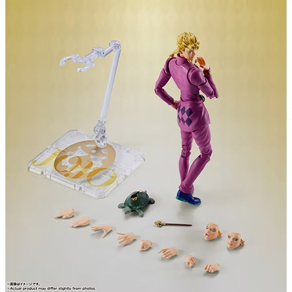 S.H.Figuarts JoJo's Bizarre Adventure Golden Wind Giorno Giovanna Action Figure Oct 2026 from Japan
