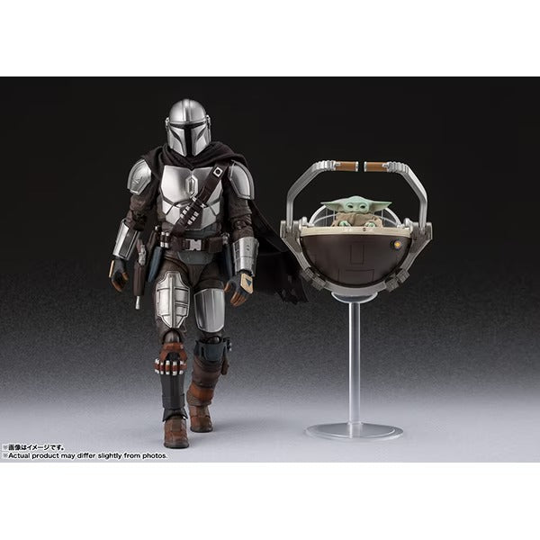 Bandai S.H.Figuarts Mandalorian and Grogu Star Wars Figure May 2026 from Japan