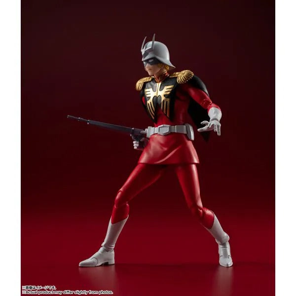 Bandai Spirits S.H.Figuarts Char Aznable Mobile Suit Gundam Action Figure JAPAN