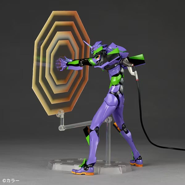 Revoltech Amazing Yamaguchi Evangelion Unit-01 Figure Evangelion 3.0+1.0 Kaiyodo from Japan
