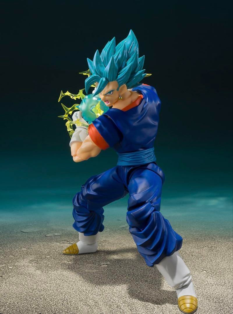 S.H.Figuarts Dragon Ball Super Saiyan God Super Saiyan Vegito Blue Action Figure USED