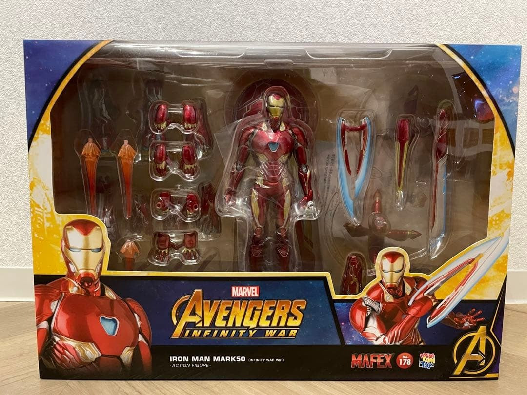 MAFEX No.178 Iron Man Mark 50 Avengers Infinity War Action Figure Medicom Toy
