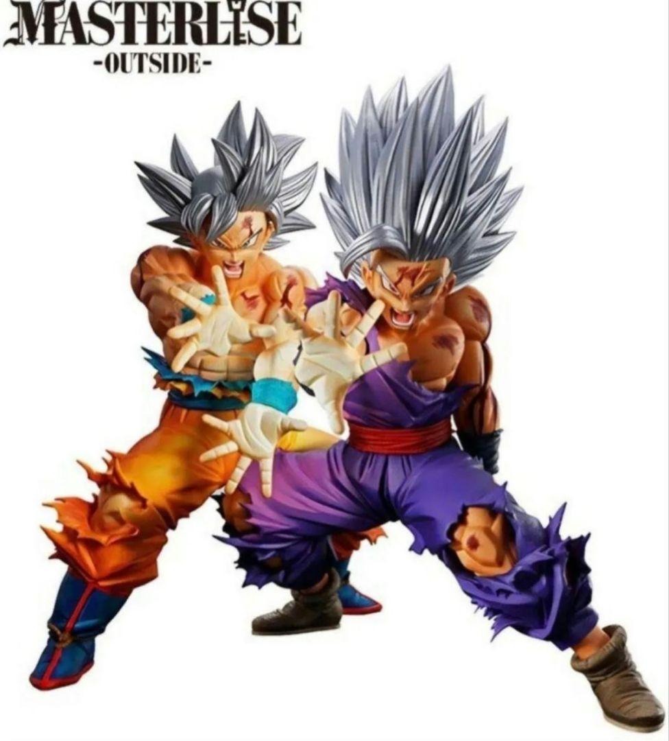 Dragon Ball Goku Ultra Instinct & Gohan Beast V Jump 10TH Masterlise Figure JPN