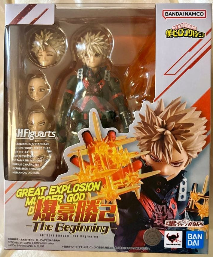 S.H.Figuarts Katsuki Bakugo -The Beginning- Hero Academia Tamashii Nations JAPAN