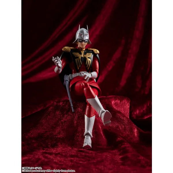 Bandai Spirits S.H.Figuarts Char Aznable Mobile Suit Gundam Action Figure JAPAN