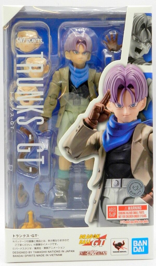 S.H.Figuarts Dragon Ball GT Trunks (GT) Tamashii Web Exclusive Figure
