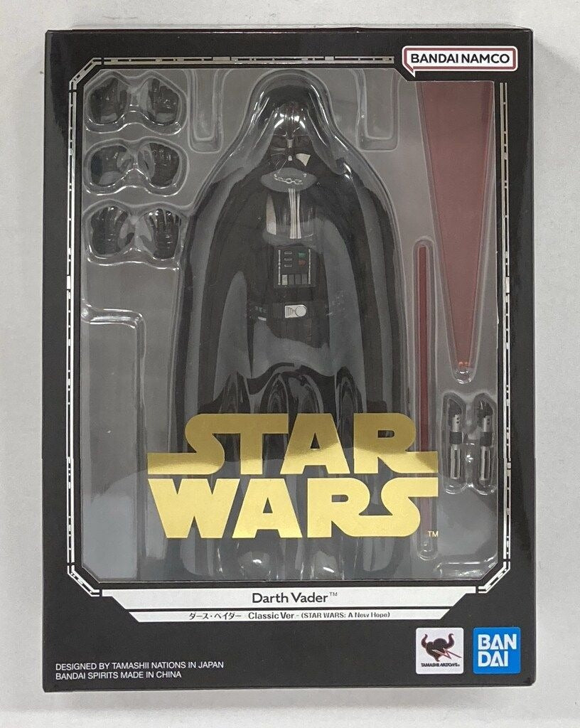 BANDAI SPIRITS S.H.Figuarts Star Wars A New Hope Ep IV Darth Vader Classic