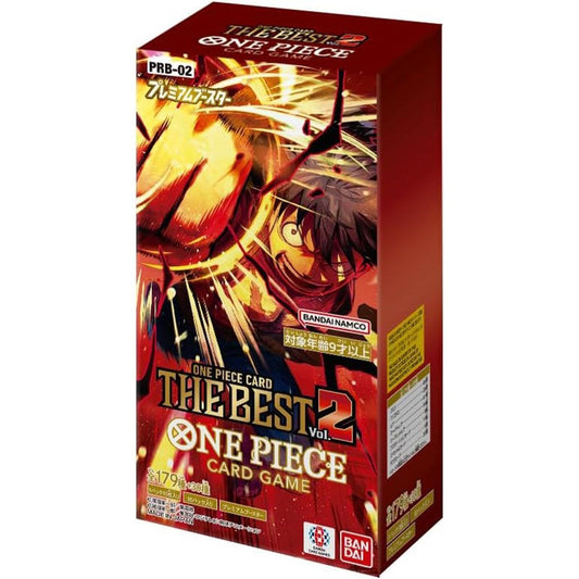 ONE PIECE Card Game Premium Booster PRB-02 The Best Vol.2 Sealed Box