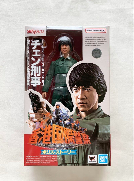S.H.Figuarts Chen Ka-Kui Inspector Chan Police Story Figure TAMASHII NATIONS