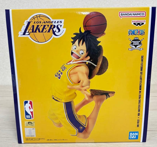 ONE PIECE x NBA Master Stars Piece Monkey D. Luffy Los Angeles Lakers Figure JPN