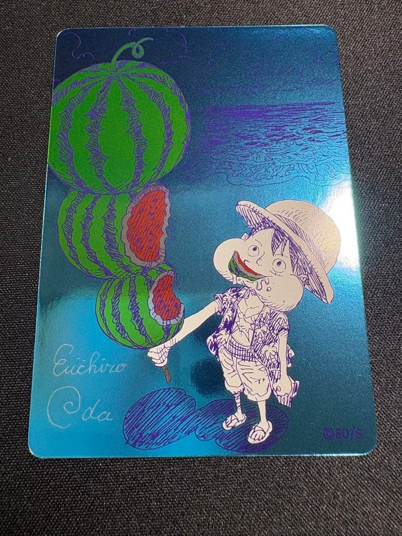 One Piece Natsucomi 2026 Meta Kira Card Monkey D.Luffy Eiichiro Oda Signature