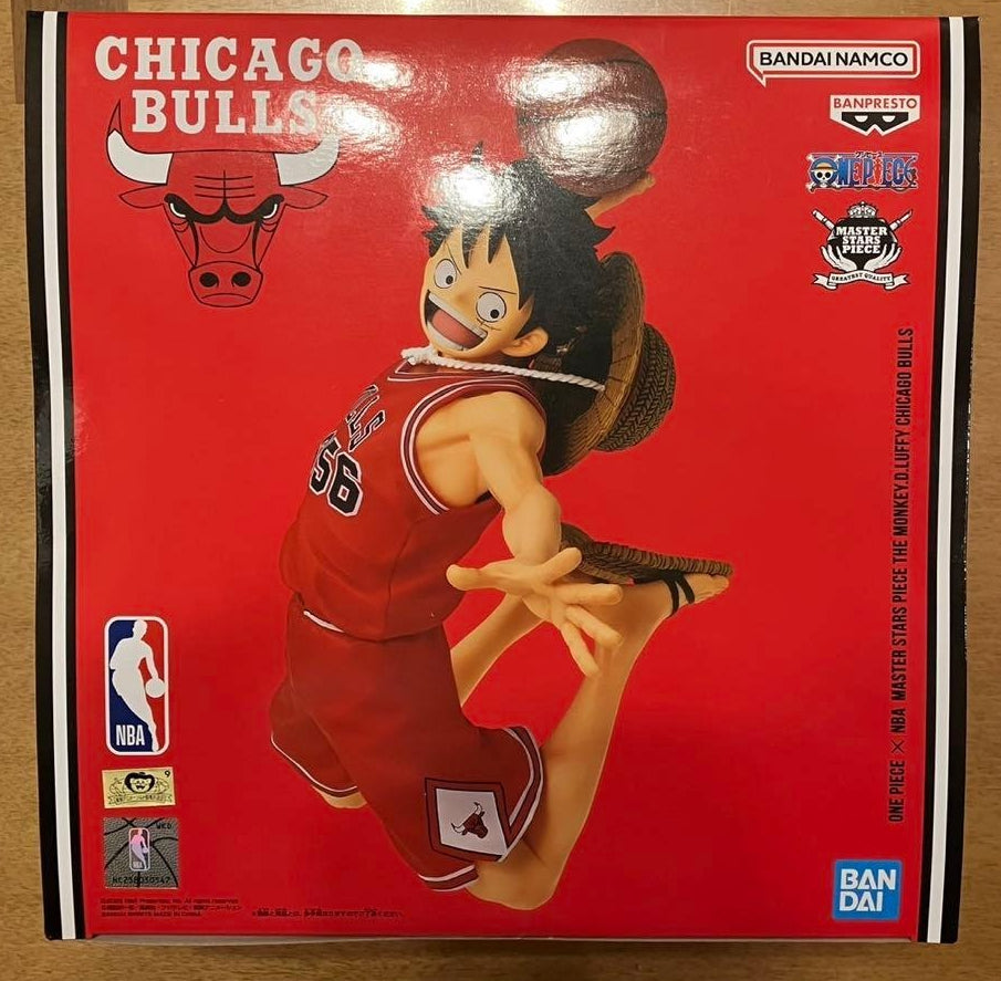 ONE PIECE × NBA MASTER STARS Monkey D. Luffy Chicago Bulls Figure BASE SHOP JPN