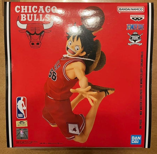ONE PIECE × NBA MASTER STARS Monkey D. Luffy Chicago Bulls Figure BASE SHOP JPN