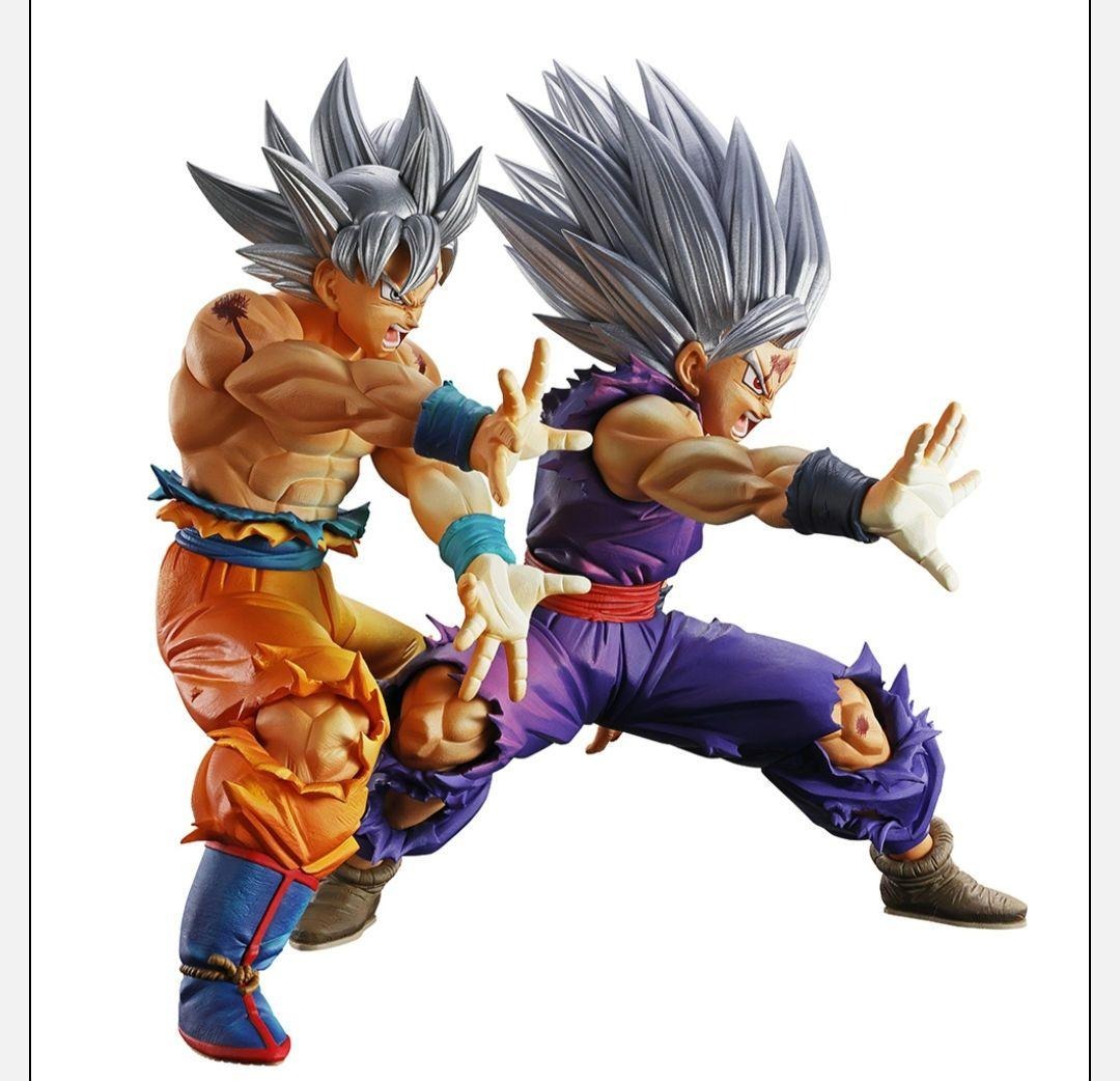 Dragon Ball Goku Ultra Instinct & Gohan Beast V Jump 10TH Masterlise Figure JPN