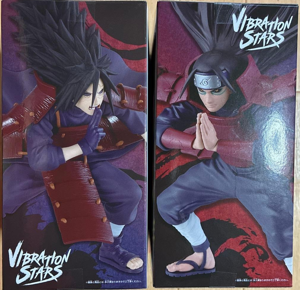 Naruto Shippuden Senju Hashirama & Uchiha Madara Figure 2-Piece Set