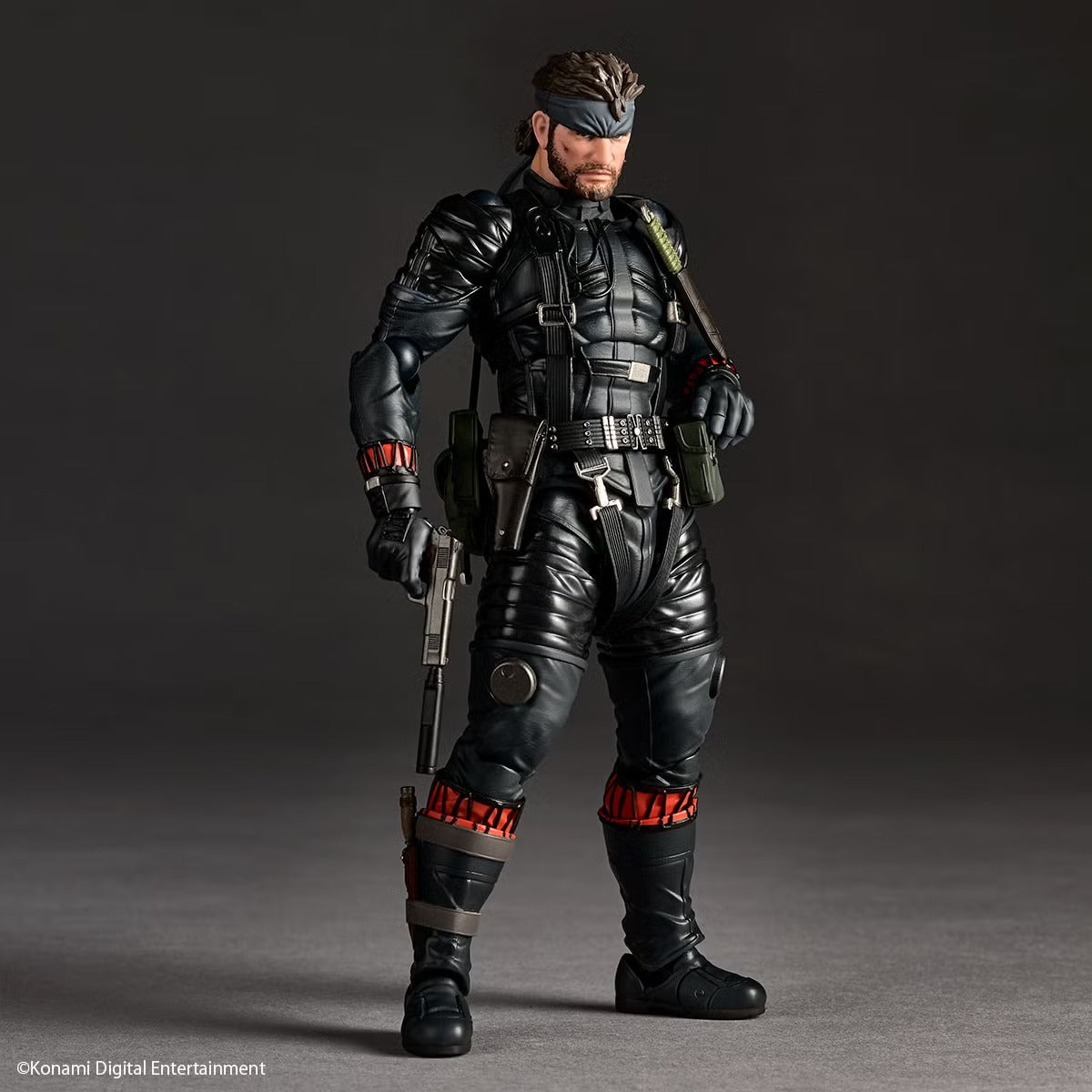 Revoltech Amazing Yamaguchi Naked Snake Sneaking Suit Ver. MGS Δ Figure Feb 2027 w/ Accessories
