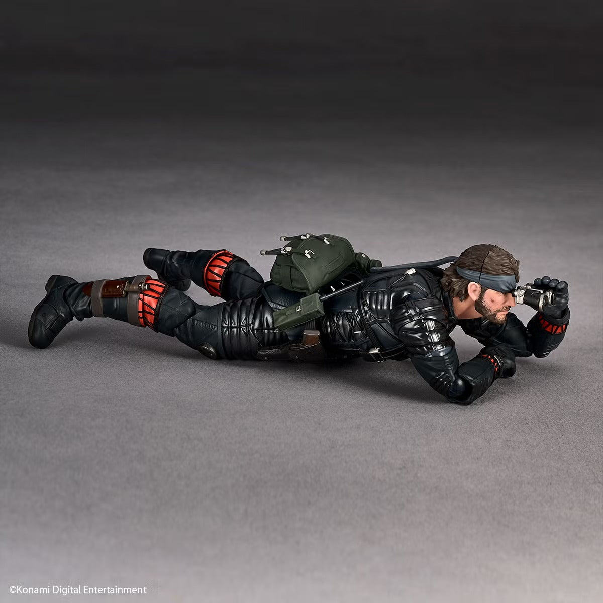 Revoltech Amazing Yamaguchi Naked Snake Sneaking Suit Ver. MGS Δ Figure Feb 2027 w/ Accessories