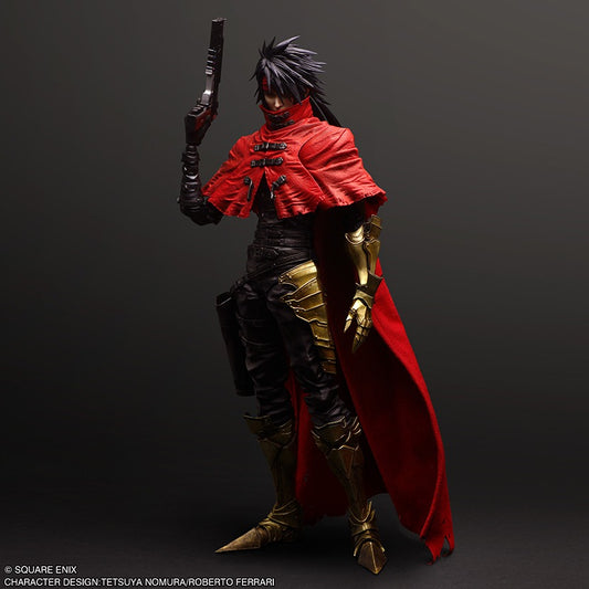 Final Fantasy VII Rebirth Play Arts Kai Vincent Valentine Figure Action Toy August 30, 2025