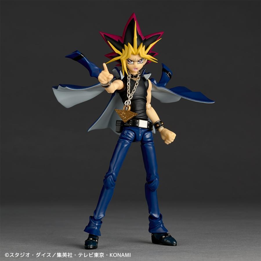 Revoltech Yu-Gi-Oh Duel Monsters Yami Yugi Action Figure by Kaiyodo from Japan