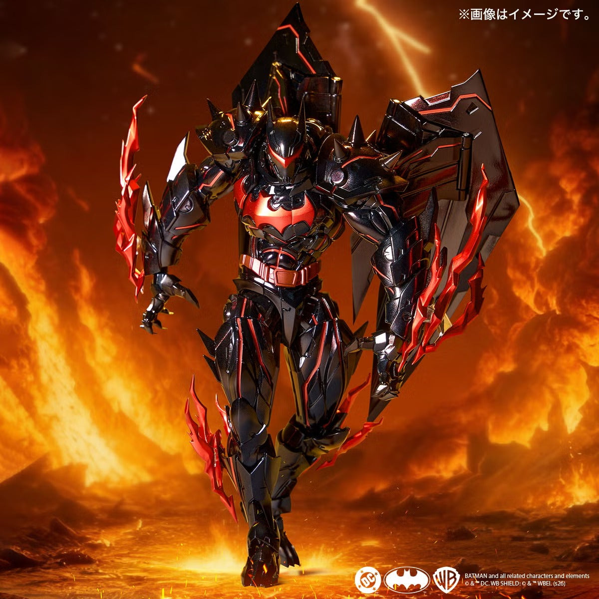 Revoltech Amazing Yamaguchi Hellbat Figure w/ Option Parts Preorder Jan 2027 from Japan