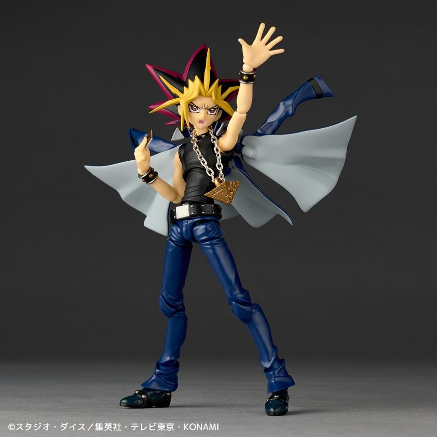 Revoltech Yu-Gi-Oh Duel Monsters Yami Yugi Action Figure by Kaiyodo from Japan