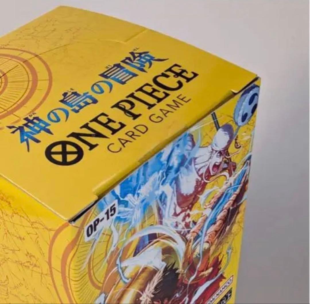 ONE PIECE Adventure on KAMI’s Island OP-15 OP15 Box Japanese Card Tape SEALED