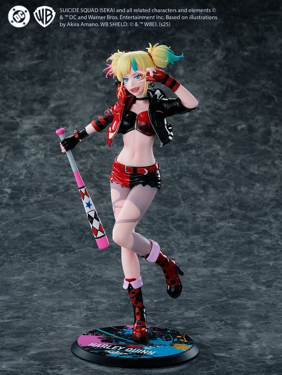 Kaiyodo Harley Quinn Suicide Squad Isekai Ver. 1/7 Scale Figure Japan