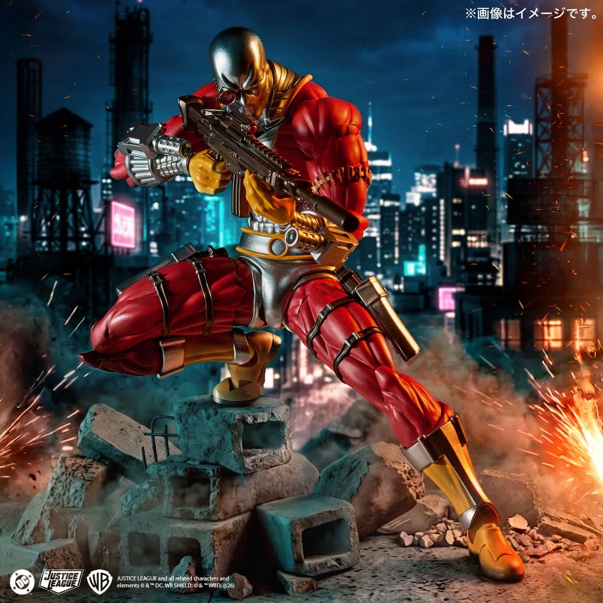Revoltech Amazing Yamaguchi Deadshot Action Figure Scheduled Jan 2027 Japan