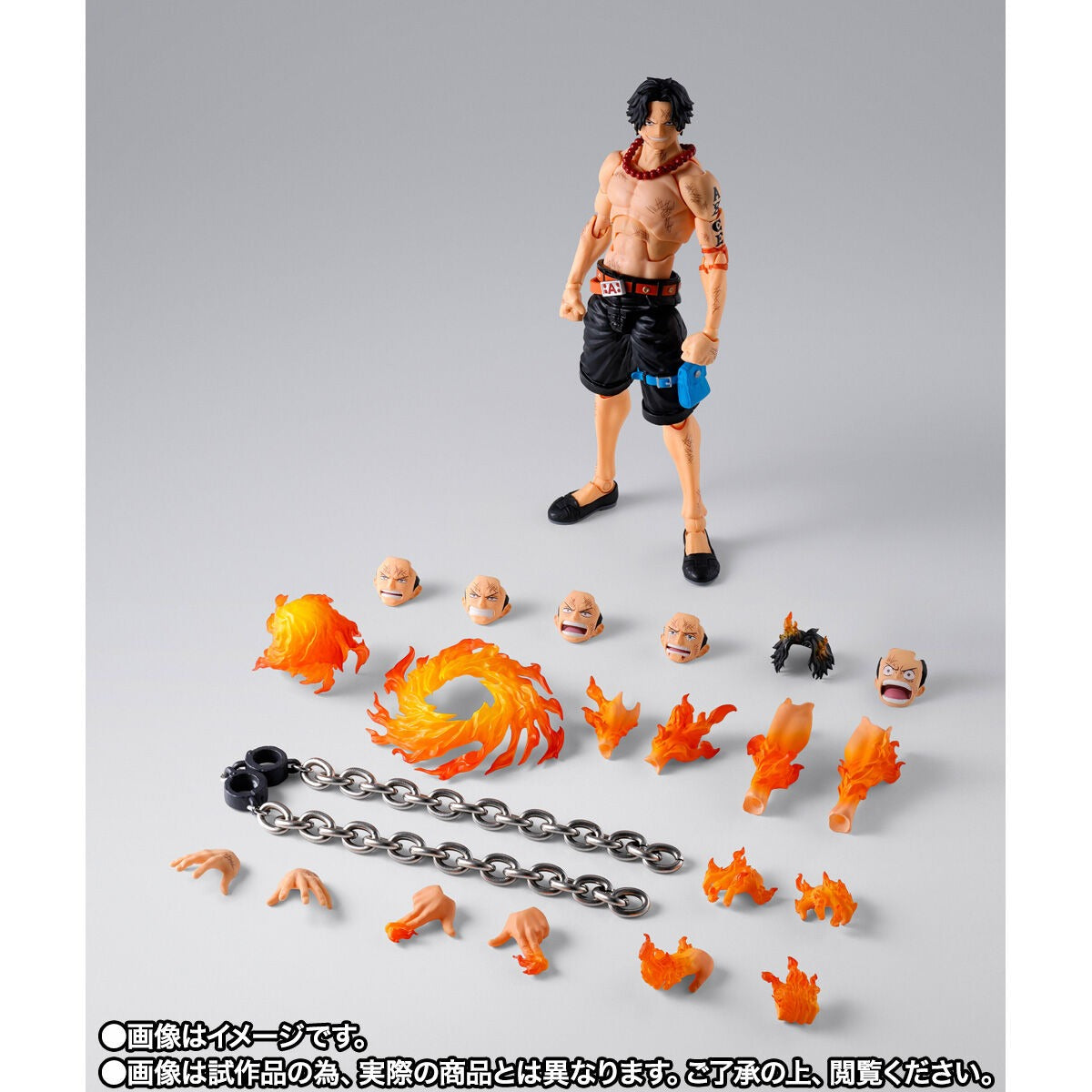 S.H.Figuarts Portgas D Ace Marineford Summit War Ver Action Figure Oct 2026 from Japan