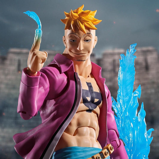 Japan Authentic One Piece S.H.Figuarts Marco Marineford Ver. Figure June 2026 Release from Japan
