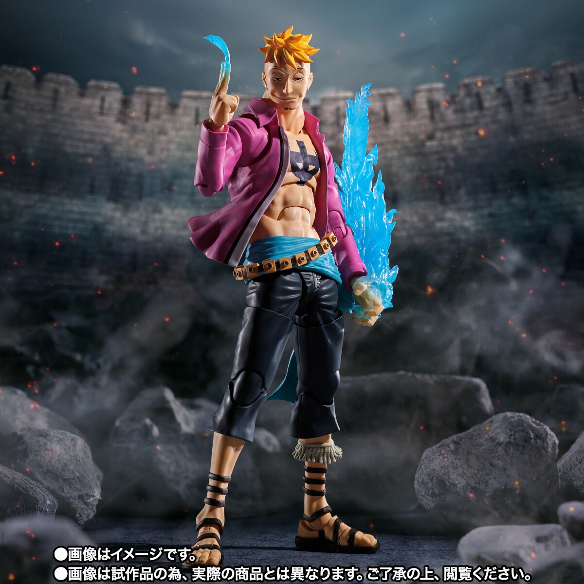 Japan Authentic One Piece S.H.Figuarts Marco Marineford Ver. Figure June 2026 Release from Japan