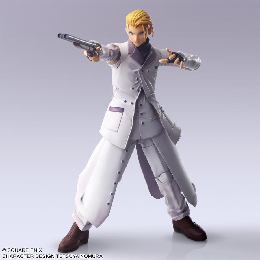 SQUARE ENIX Final Fantasy VII BRING ARTS Rufus Shinra Action Figure From JAPAN