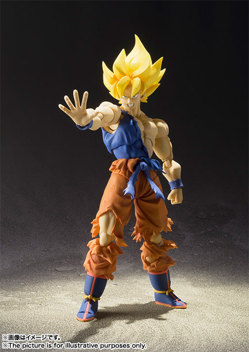 S.H.Figuarts Super Saiyan Son Goku Super Warrior Awakening Ver. Action Figure from Japan