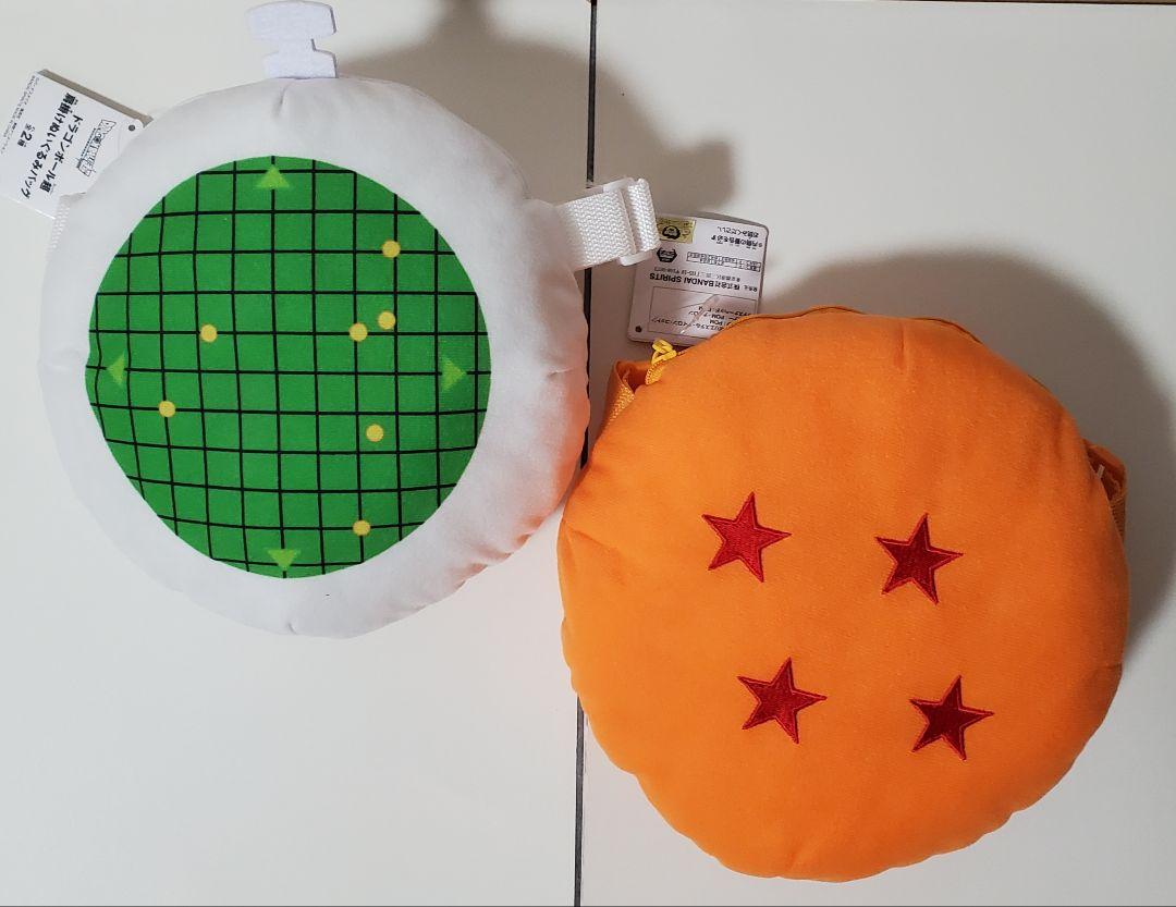 BANDAI SPIRITS Dragon Ball Super Plush Shoulder Bag 4-Star Ball & Dragon Radar JAPAN POST