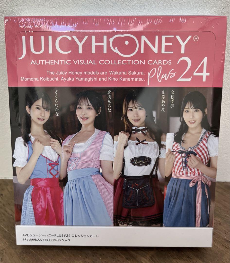 AVC Juicy Honey PLUS #24 Trading Cards 1 Box (16 Packs) Japan Shrink-Wrapped