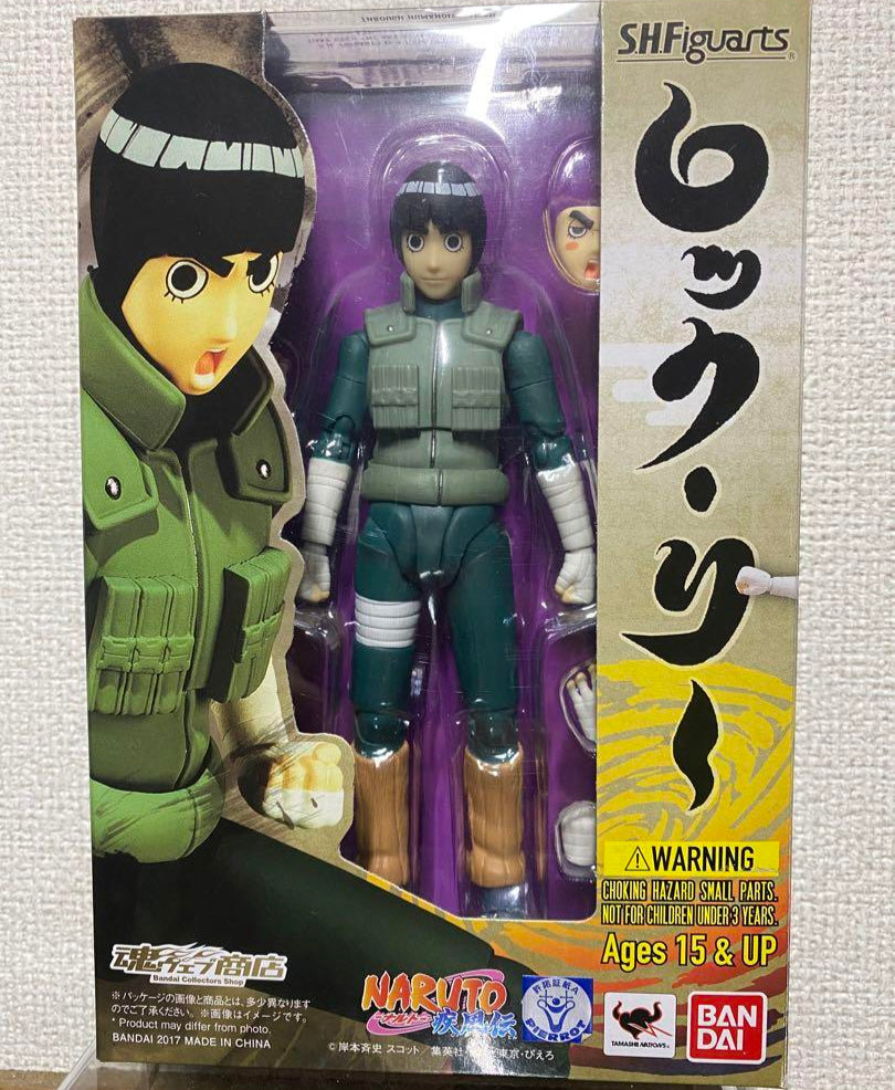 S.H. Figuarts Rock Lee Figure NARUTO Shippuden Bandai Tamashii Web Japan