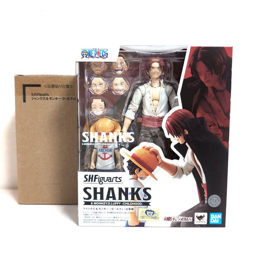 S.H.Figuarts Shanks & Monkey D. Luffy (Childhood Ver.) Action Figure